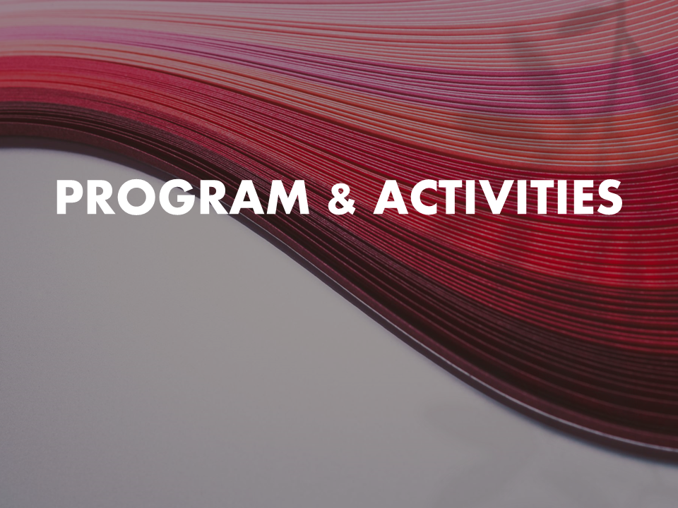  Programs & Activities